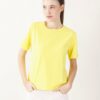 T-SHIRT IN COTONE - Giallo, TU