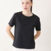 T-SHIRT IN COTONE - Nero, TU