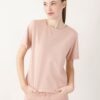 T-SHIRT IN COTONE - Rosa, TU