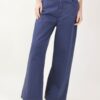 PANTALONI A PALAZZO - Blu, S