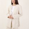 BLAZER CON CINTURA - Beige, TU