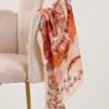 FOULARD FANTASIA FORESTA - Arancio, TU