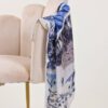 FOULARD FANTASIA FORESTA - Blue, TU