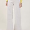 JEANS PALAZZO A VITA ALTA - Beige, XS