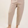 PANTALONI ELEGANTI A PALLONCINO - Beige, XS