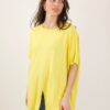 MAXIMAGLIA CON SPACCO FRONTALE - Yellow, TU